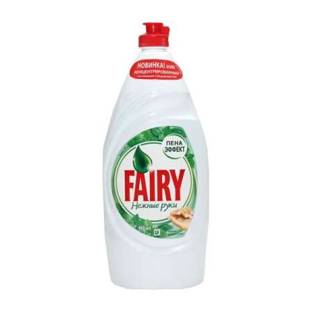 Средство для мытья посуды FAIRY Нежные руки Чайное дерево и мята 900мл