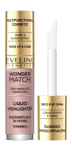 Eveline Wonder Match Liquid Highlighter Жидкий хайлайтер для лица с витамином С